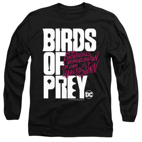 Image for Birds of Prey Long Sleeve Shirt - Logo