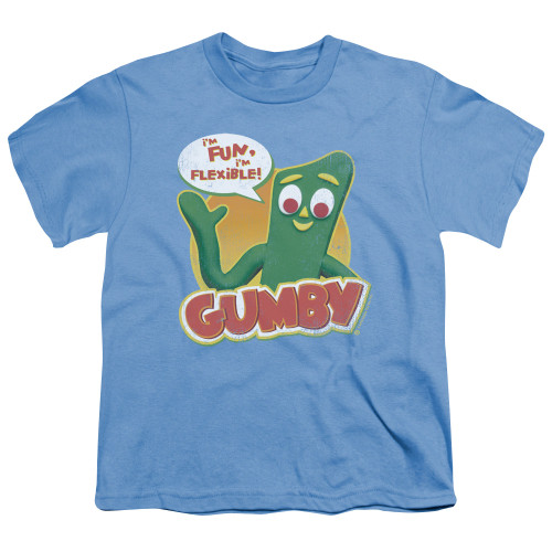 Image for Gumby Youth T-Shirt - Fun & Flexible