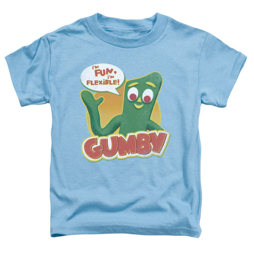 Image for Gumby Toddler T-Shirt - Fun & Flexible