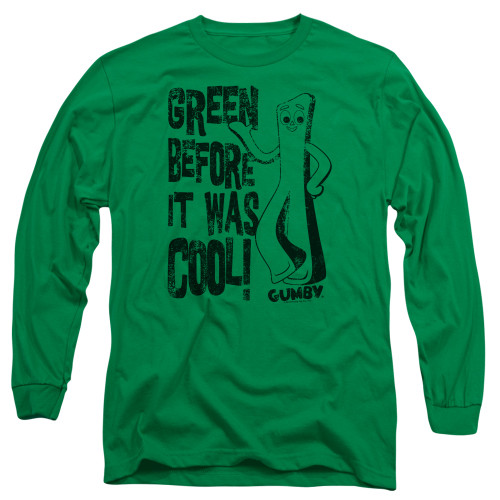 Image for Gumby Long Sleeve T-Shirt - Cool Green