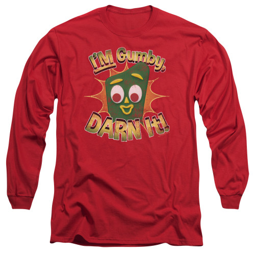 Image for Gumby Long Sleeve T-Shirt - Darn It