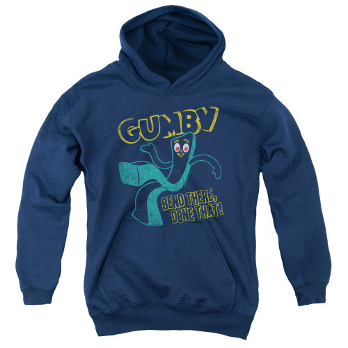 Image for Gumby Youth Hoodie - Bend There