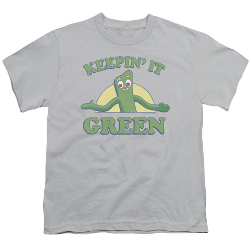 Image for Gumby Youth T-Shirt - Keepin' It Green