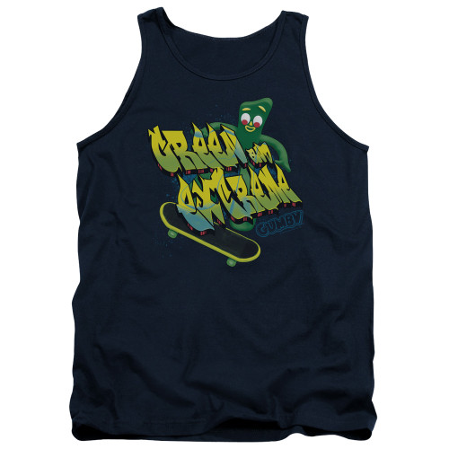 Image for Gumby Tank Top - Green and Extreme