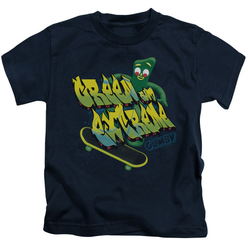 Image for Gumby Kids T-Shirt - Green and Extreme