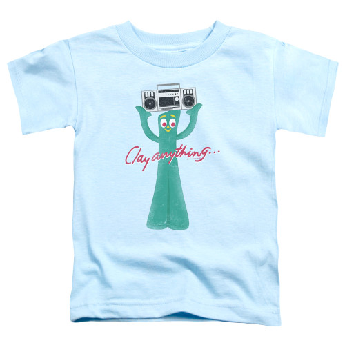 Image for Gumby Toddler T-Shirt - Clay Anything