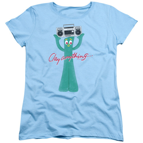 Image for Gumby Woman's T-Shirt - Clay Anything