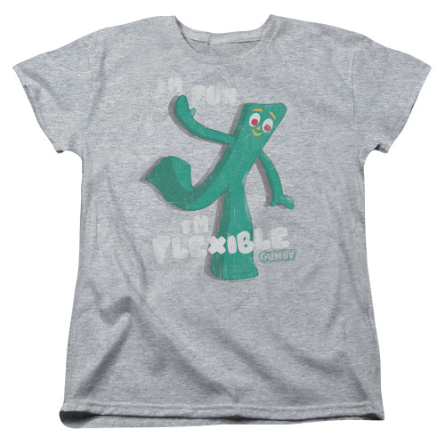 Image for Gumby Woman's T-Shirt - Flex
