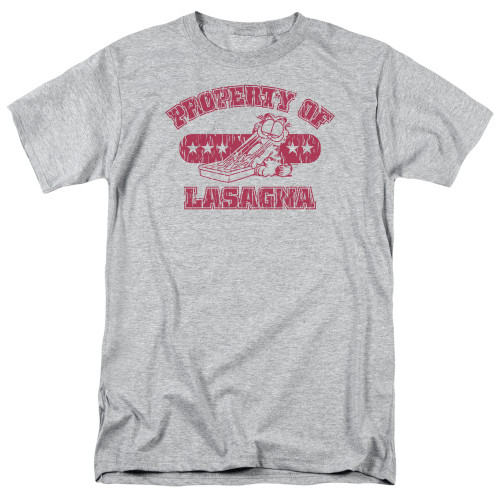 Image for Garfield T-Shirt - Property of Lasagna