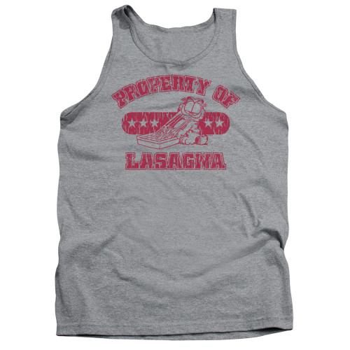 Image for Garfield Tank Top - Property of Lasagna