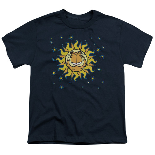 Image for Garfield Youth T-Shirt - Celestial