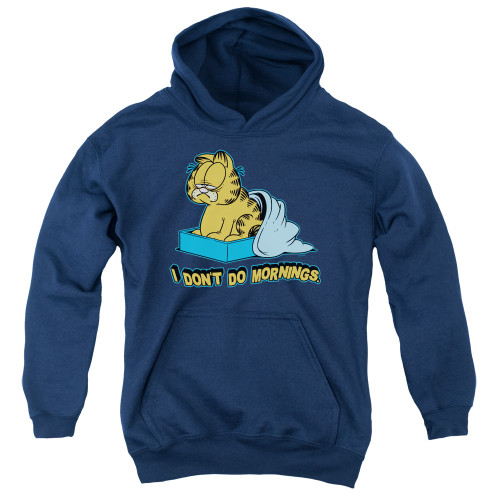 Image for Garfield Youth Hoodie - I Don't Do Mornings