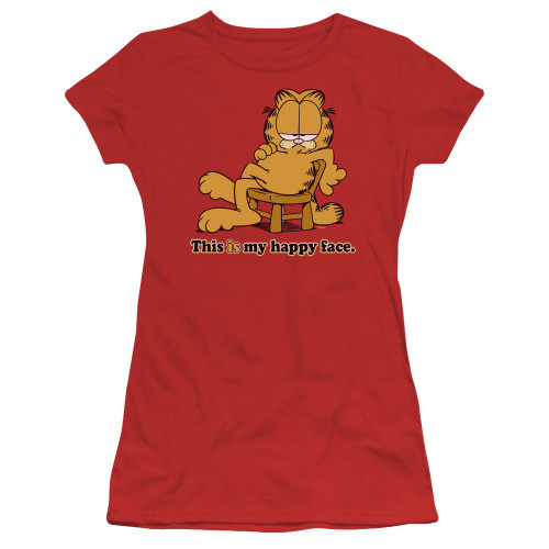 Image for Garfield Girls T-Shirt - Happy Face