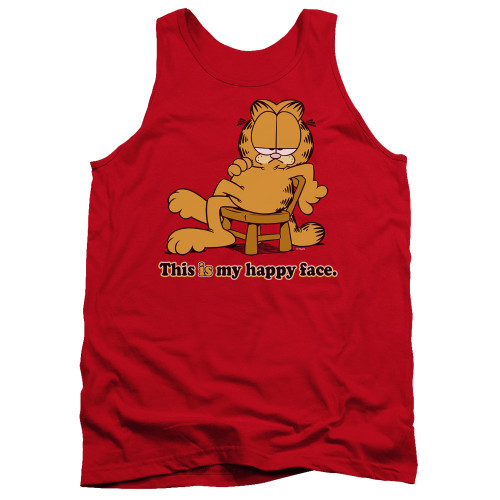Image for Garfield Tank Top - Happy Face