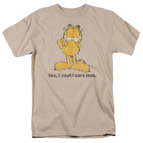 Image for Garfield T-Shirt - Yes I Could Care Less