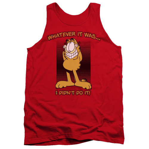 Image for Garfield Tank Top - I Didn't Do It