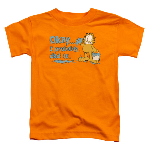 Image for Garfield Toddler T-Shirt - I Probably Did It