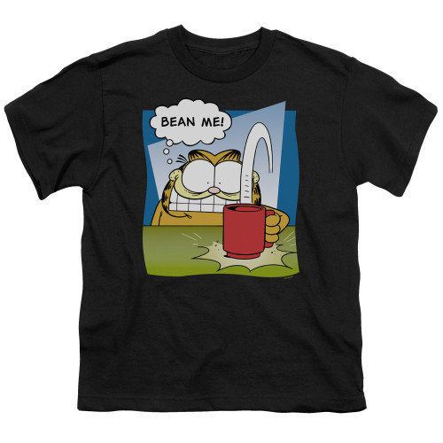 Image for Garfield Youth T-Shirt - Bean Me