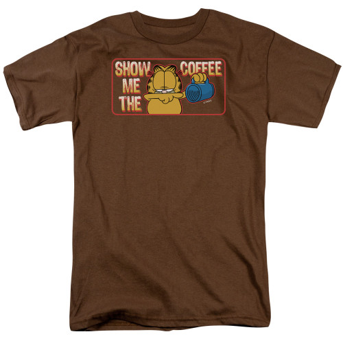 Image for Garfield T-Shirt - Show Me the Coffee