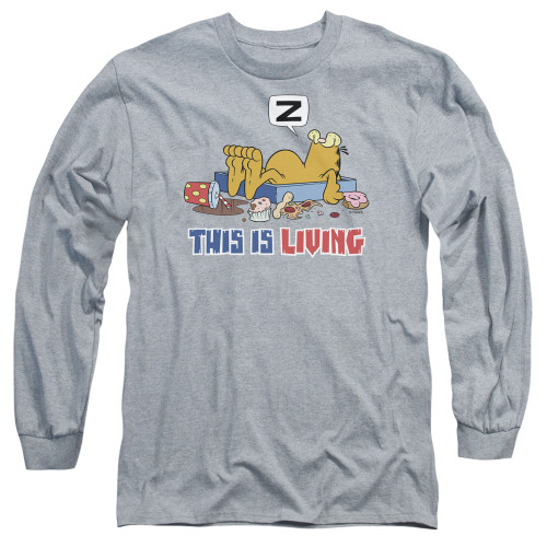 Image for Garfield Long Sleeve Shirt - This is Living
