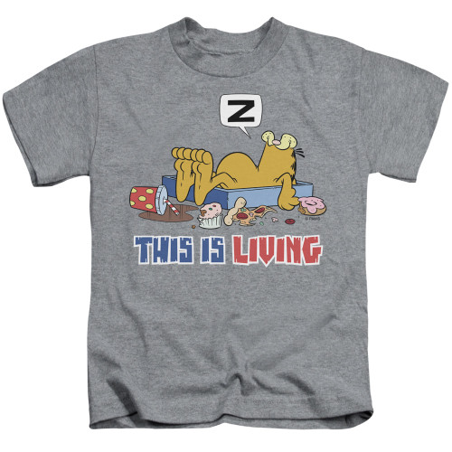 Image for Garfield Kids T-Shirt - This is Living
