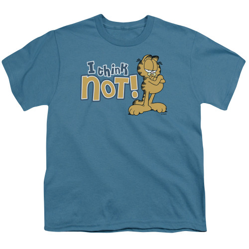 Image for Garfield Youth T-Shirt - I Think Not