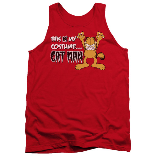 Image for Garfield Tank Top - Cat Man