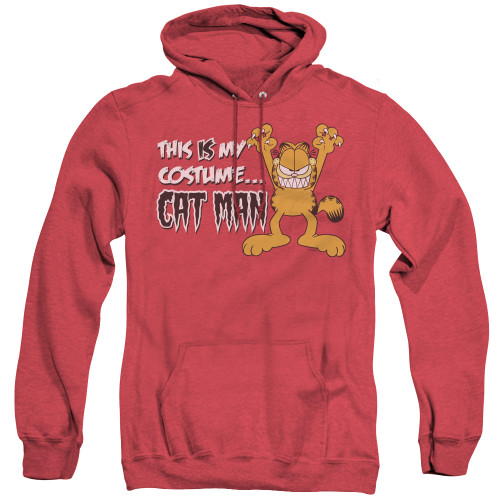 Image for Garfield Heather Hoodie - Cat Man