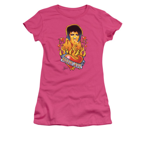 Elvis Girls T-Shirt - Burning Love
