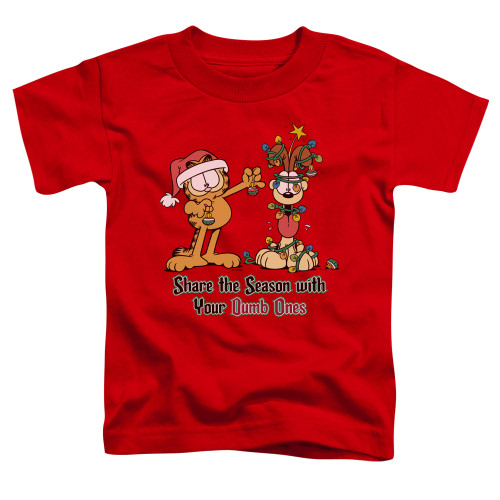 Image for Garfield Toddler T-Shirt - Share the Season