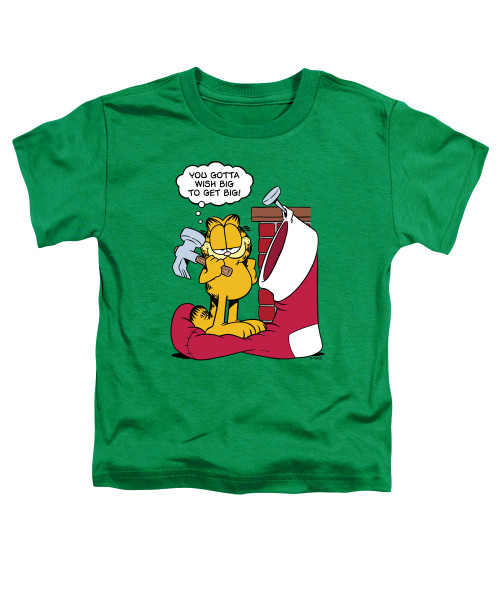 Image for Garfield Toddler T-Shirt - Wish Big