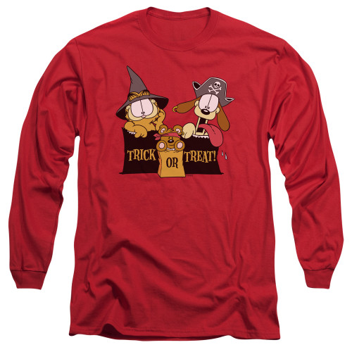 Image for Garfield Long Sleeve Shirt - Trick or Treat