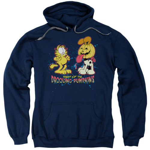 Image for Garfield Hoodie - Drooling Pumpkins