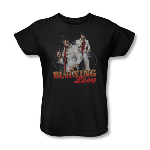 Elvis Woman's T-Shirt - Burnin Love
