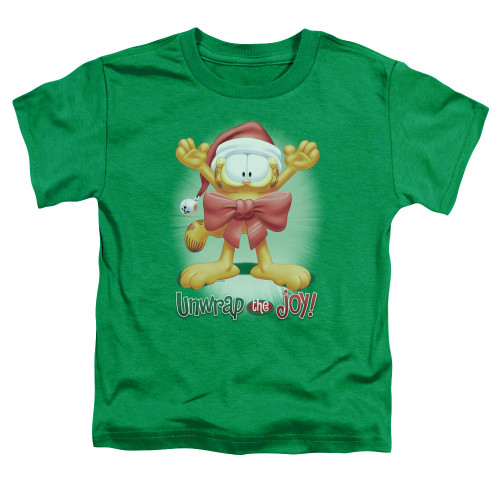 Image for Garfield Toddler T-Shirt - Unwrap the Joy!