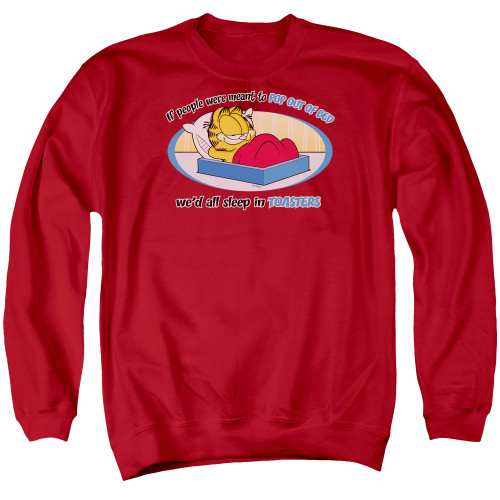 Image for Garfield Crewneck - Pop Out of Bed