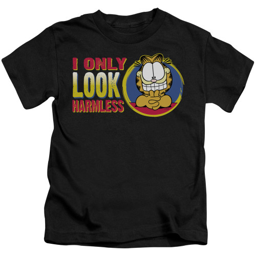 Image for Garfield Kids T-Shirt - I Only Look Harmless