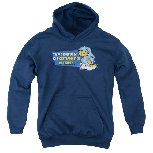 Image for Garfield Youth Hoodie - Contradiction in Terms