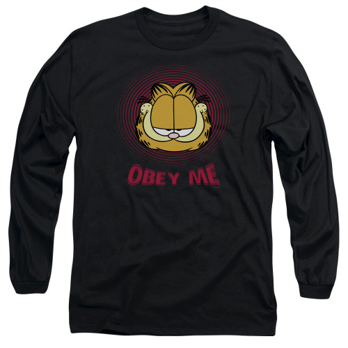 Image for Garfield Long Sleeve Shirt - Obey Me