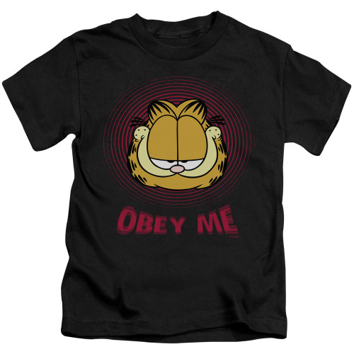 Image for Garfield Kids T-Shirt - Obey Me