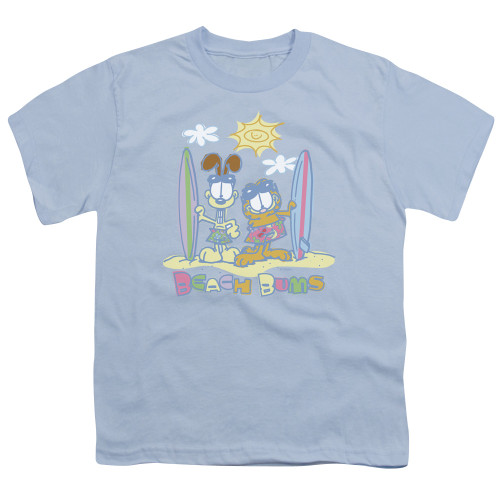 Image for Garfield Youth T-Shirt - Beach Bums