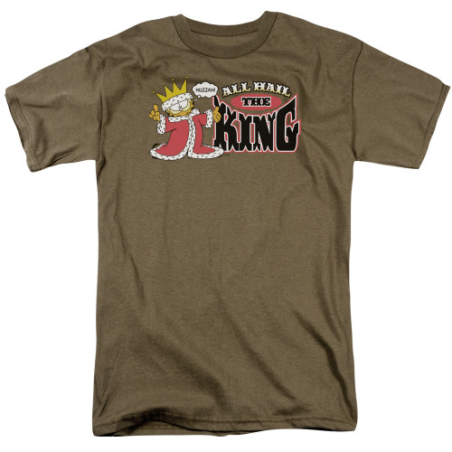 Image for Garfield T-Shirt - All Hail the King