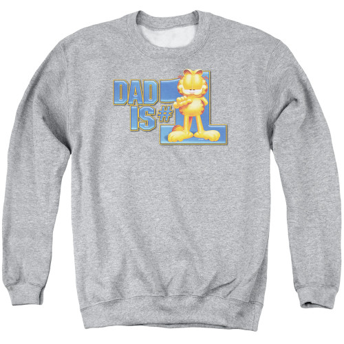 Image for Garfield Crewneck - Dad is Number One