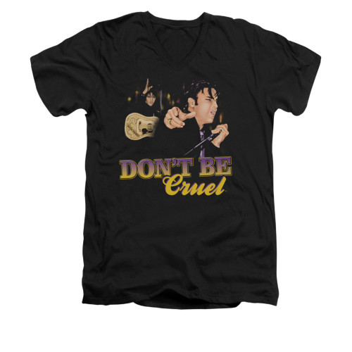 Elvis V-Neck T-Shirt Don't Be Cruel