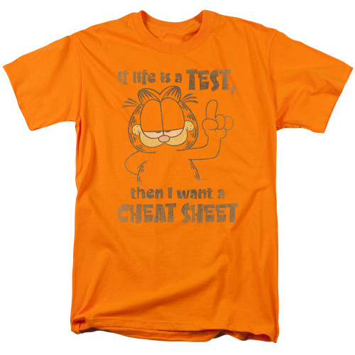 Image for Garfield T-Shirt - Cheat Sheet