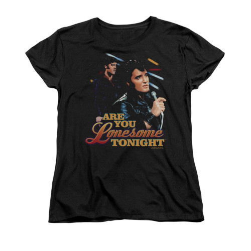 Elvis Woman's T-Shirt - Are You Lonesome