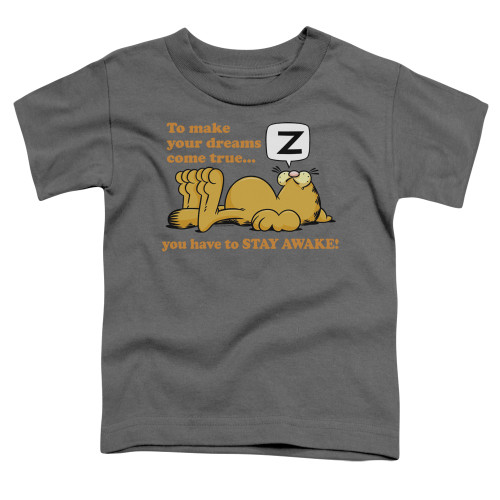 Image for Garfield Toddler T-Shirt - Stay Awake