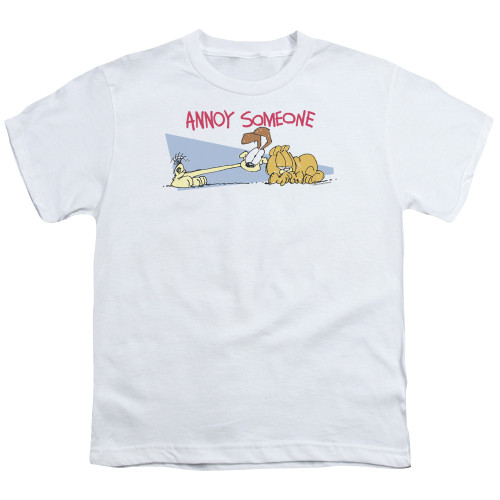 Image for Garfield Youth T-Shirt - Annoy Someone