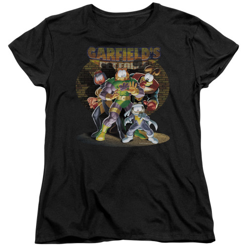 Image for Garfield Womans T-Shirt - Spotlight