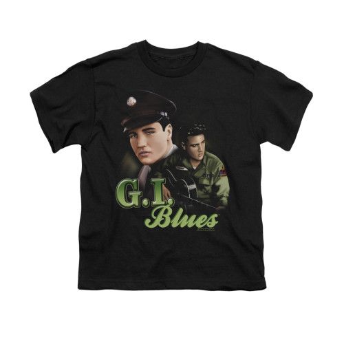 Elvis Youth T-Shirt - Trouble Stare